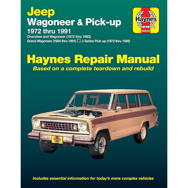 Jeep Cherokee: Automotive Repair Manual 1984-1991, All Models